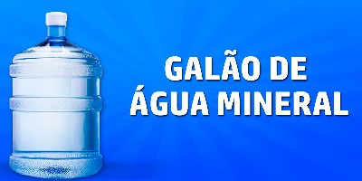 Galão de Água de mineral 